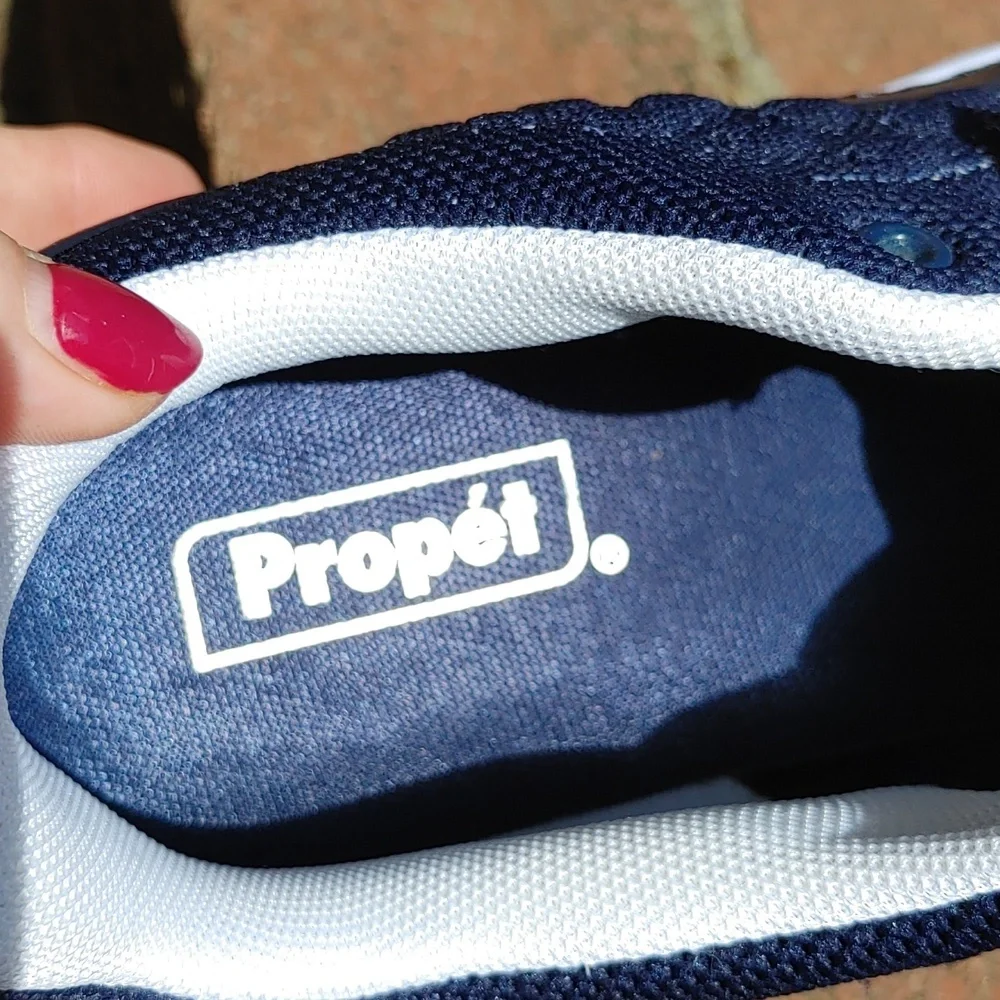 Propét Travelactiv Axial Navy Sneaker Size 8 (1049) - Picture 9 of 13